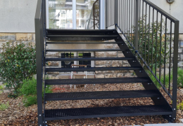 Découvrez notre dernier projet : Escalier Extérieur Sur-Mesure à Besançon